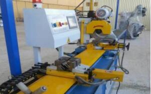 俄羅斯客戶(hù)采購(gòu)全自動(dòng)切管機(jī)案例